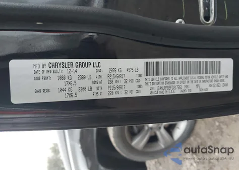 2015 Jeep Patriot High Altitude Edition z USA, uszkodzony, nr VIN 1C4NJRFB2FD217261